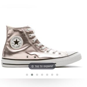 CONVERSE Rose gold chucks